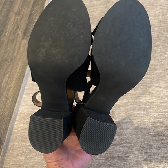 Black BP Suede Heels - Picture 5 of 5